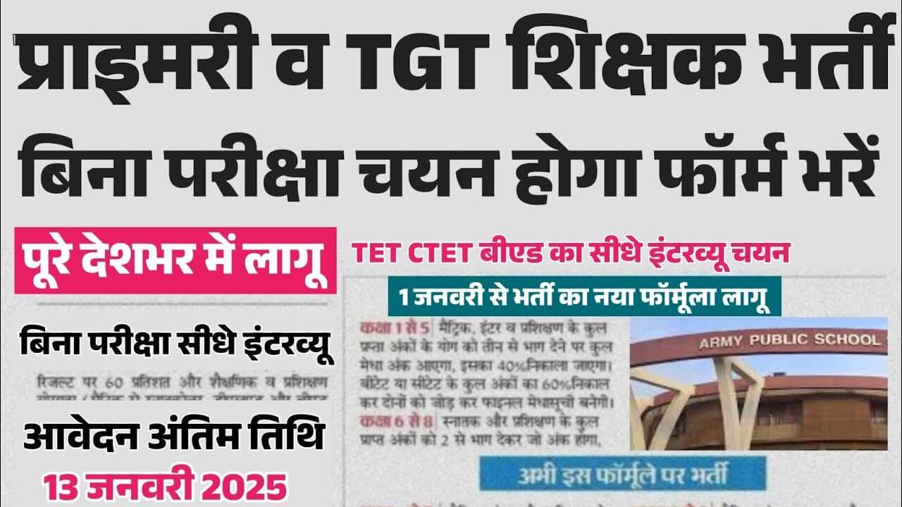 Teacher Recruitment 2025