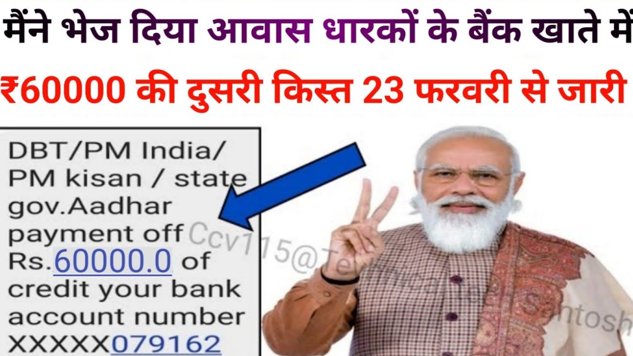 Pradhan Mantri Awas Yojana Kist Transfer